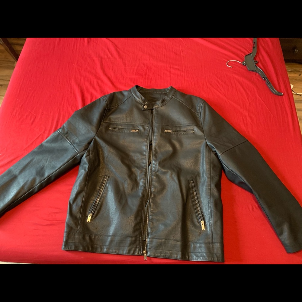 Cedar Wood State Leather Jacket